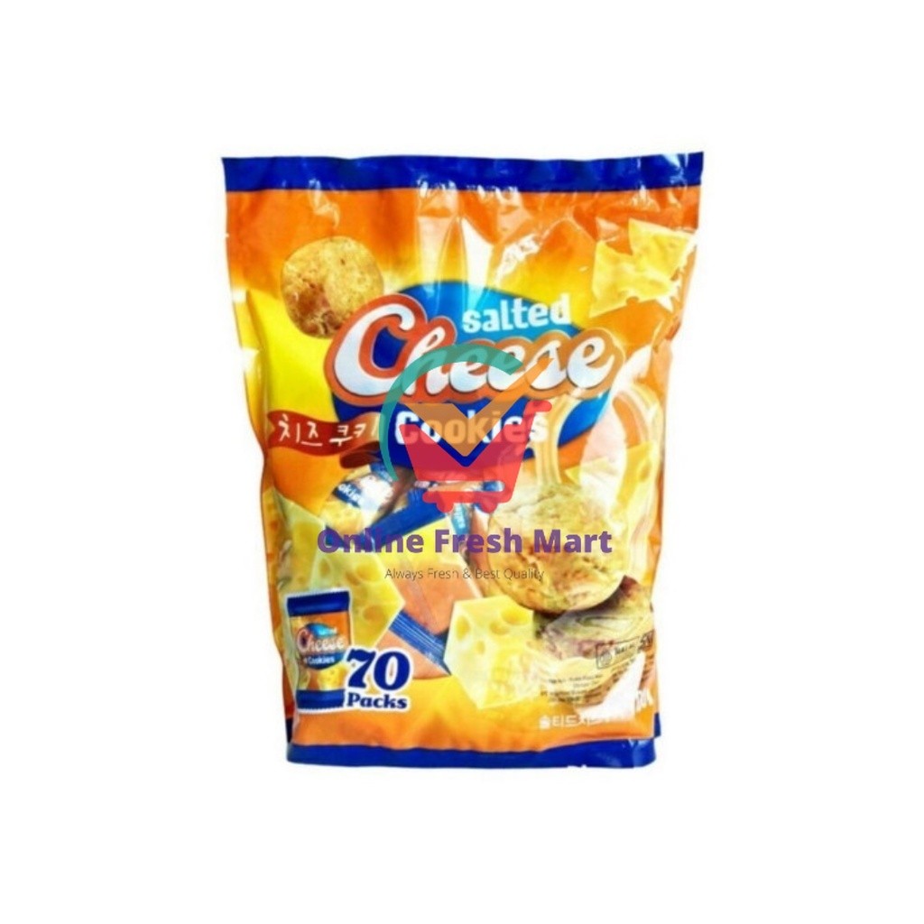 

Naraya Salted Cheese Cookies Keju 700g isi 70 pcs - Online Fresh Mart Denpasar