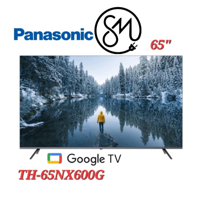LED Smart TV Panasonic 65 inc TH-65NX600G UHD 4K Google tv