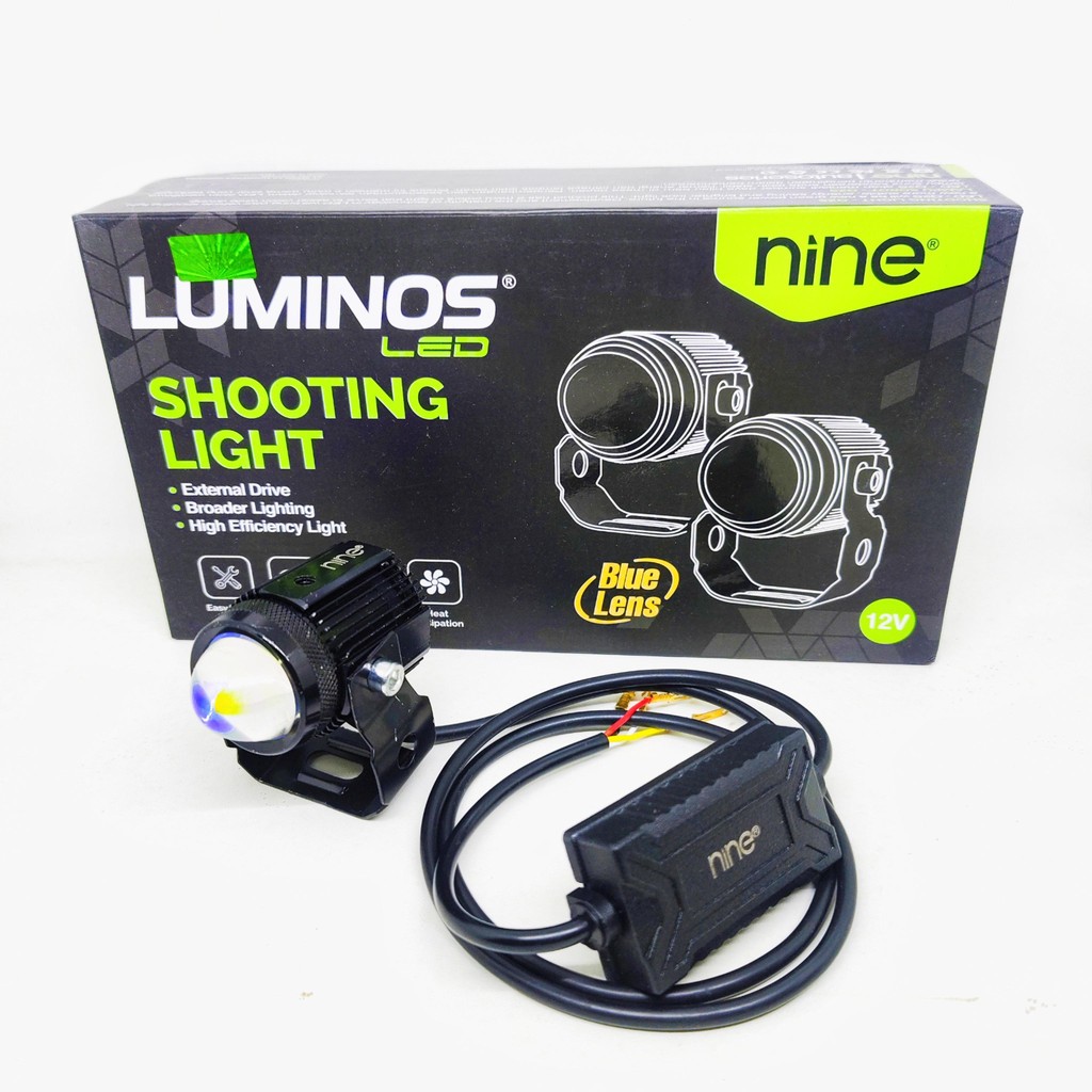 LAMPU TEMBAK SOROT LASER D2 LUMINOS Q2S NINE