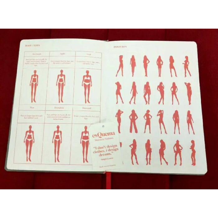 

TERLARIS! esquema women's fashion (fashion sketchbook)