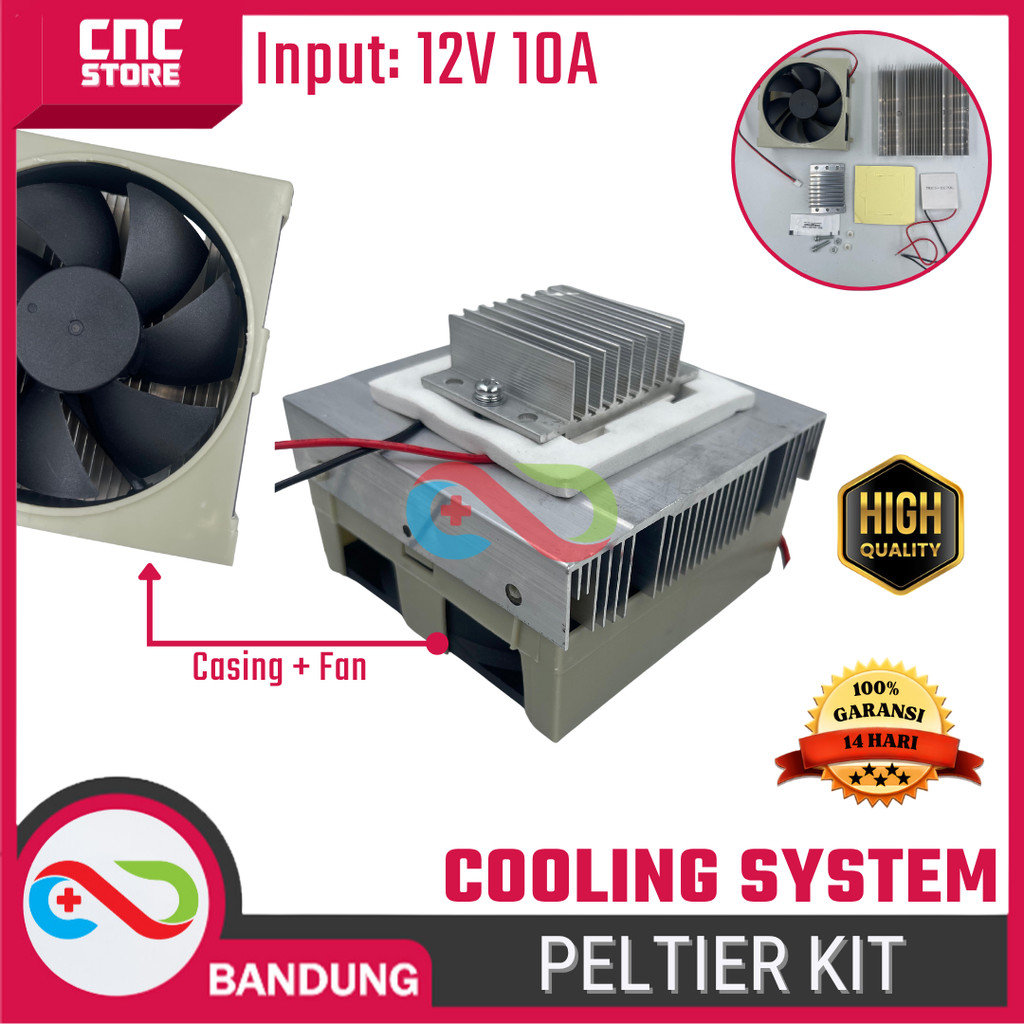 Peltier Cooling System Kit Pendingin Peltier TEC1-12706 Set Heatsink – Sistem Pendingin Elektronik