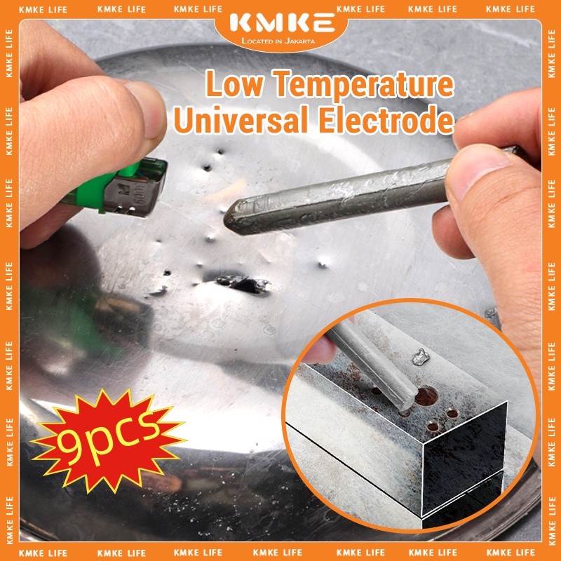 9Pcs Batang Las Timah Bakar Korek Api Tambal Timah Bakar Stik Lilin Solder Suhu Rendah Kawat