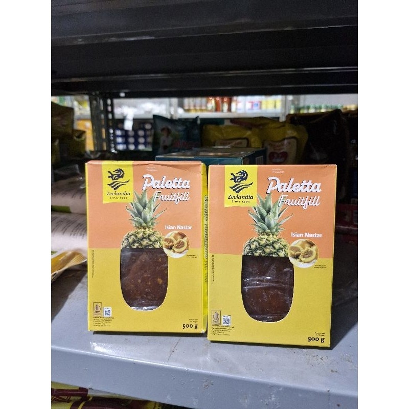

Paletta Isian Nastar Selai Nanas Pinneapple Fruitfill 500gr x 2