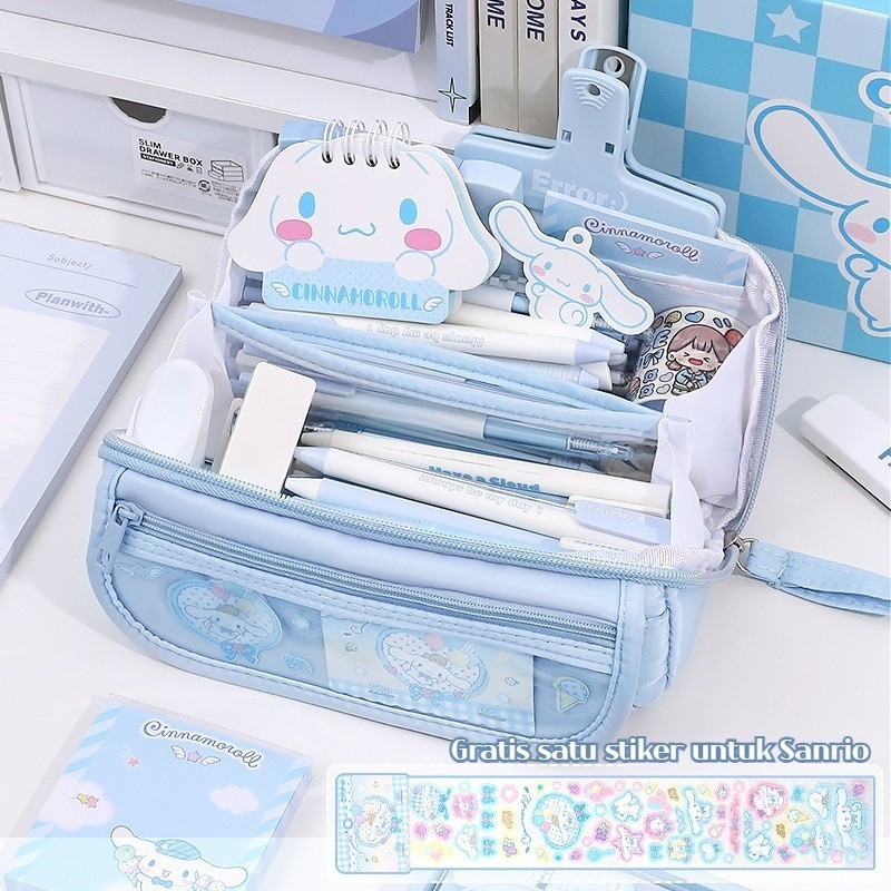 

JAMIN MURAH !!!9 Lapis Sanrio Lucu Pena Tas Karakter Anime Berkapasitas Besar Tempat Pensil Melody Kuromi Cinnamoroll Alat Tulis Pensil Kasus Sanrio Kuromi Melody Cinnamoroll Kartun(BISA LANGSUNG ORDER)