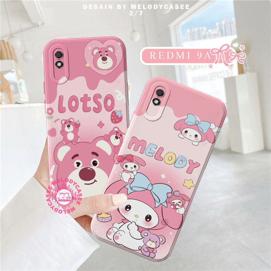Redmi 9A Softcase Mika Hp - Case Kekinian Motif Sanrio - Silicon Lentur Cewek