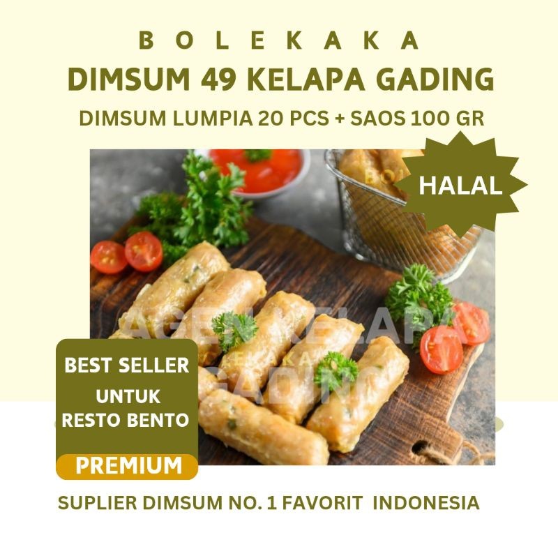 

Dimsum Lumpia isi 20