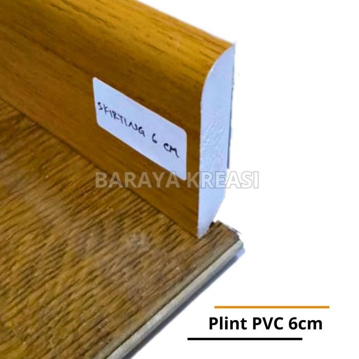 LIST PLINT PVC SOLID PADAT 6CM, 8CM, 10CM - PLINT PVC 6CM