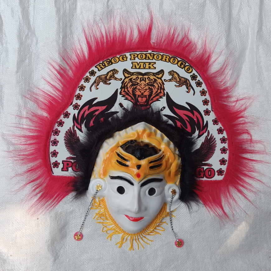 MAINAN TRADISIONAL TOPENG REOG ANAK / MAINAN TOPENG REOG