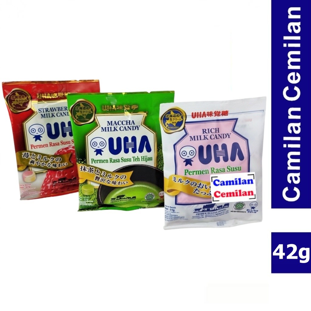 

UHA Milk Candy Permen Susu 42 gr
