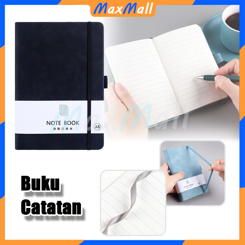 

100 Lembar Book Aesthetic Portable Buku Tulis Agenda Tali Buku Catatan Aesthetic Scrapbook Notebook Pocket Book Buku Cover Kulit Buku Diary Aesthetic Mini Notebook A5 A6 Hard Cover