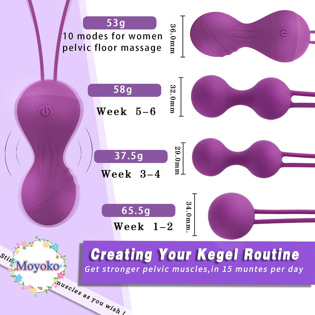 Terlaris lilo Kegel ball Bola Kegel Ball Exercise Muscle V Setelah Lahiran Normal Manual dan Getar B