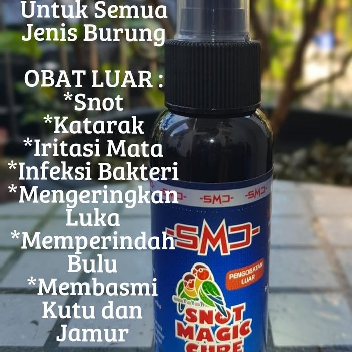 Obat mata burung lovebird Snot Magic Cure - Obat Luar