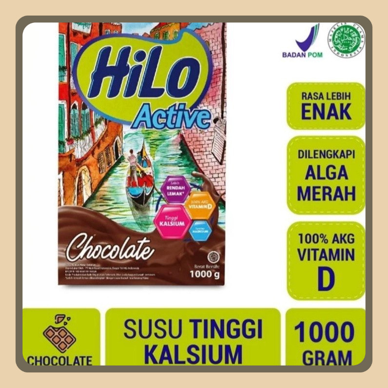 

Hilo Active Chocolate 1000gr / Hilo Active Vanilla 1000gr
