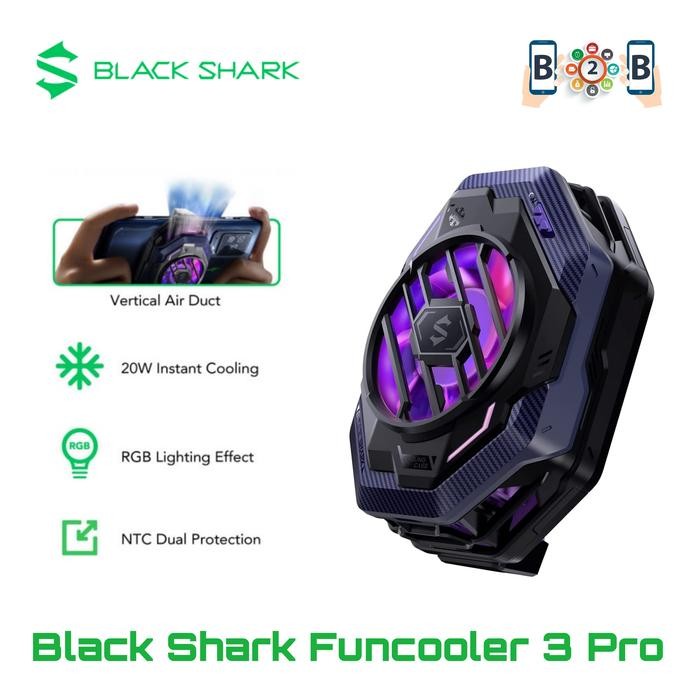 Promo Black Shark 3 Pro FunCooler Pro - BlackShark Fun Cooler Cooling Fan - 2 Pro King Terlaris
