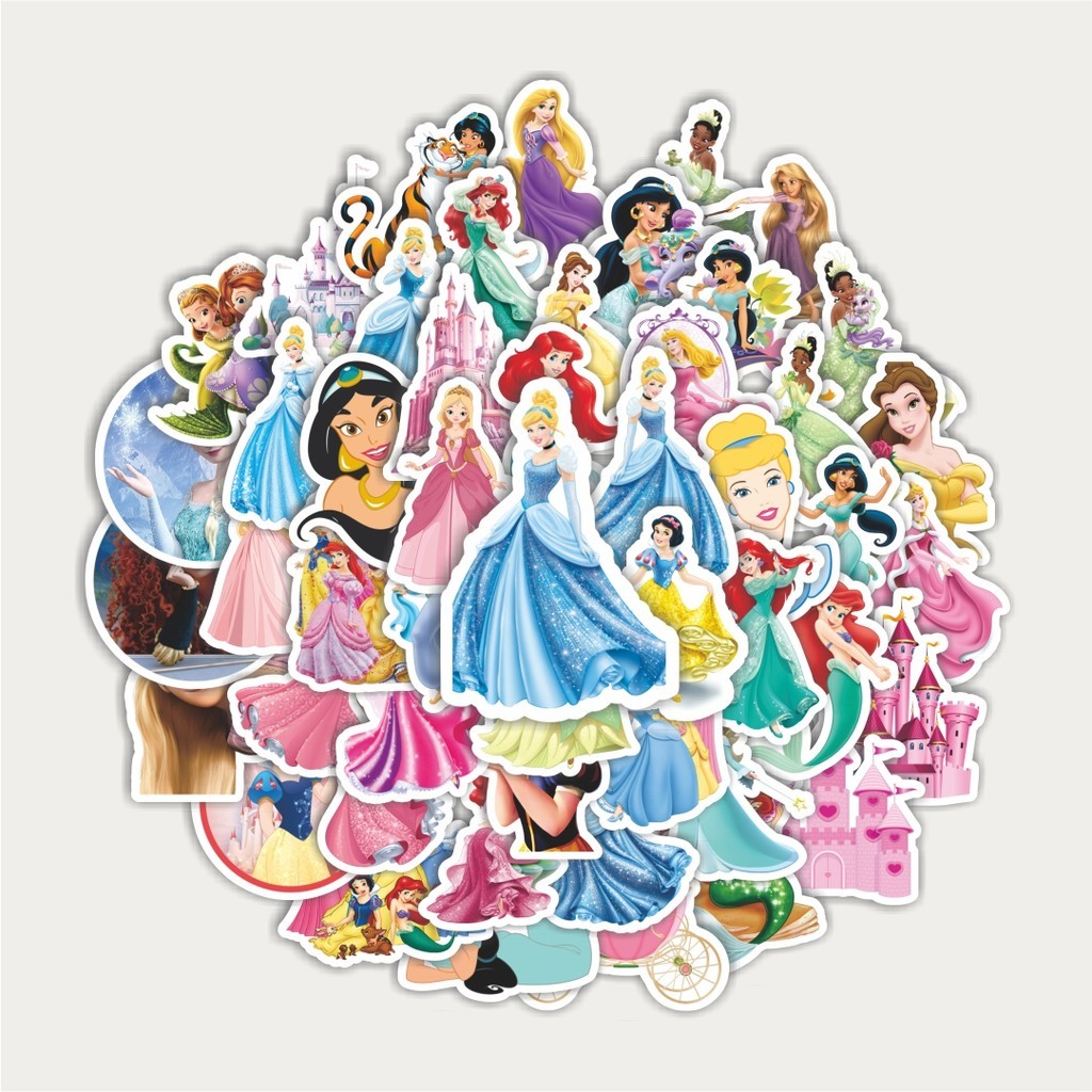 

Sticker Pack Stiker Karakter Disney Princess | Sticker TUMBLR | Stiker LAPTOP KOPER HELM