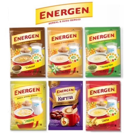 

✨ TOSERBA ✨ Energen Sereal dan Susu / Minuman Energen Sereal 30 gram 1 Sachet