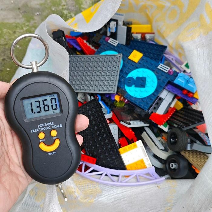 AKO,,, Mainan Part Lego Curah 1.3 Kilo Original Brick Cocok Tempat Wahana Bermain Sekolah Anak 2ND