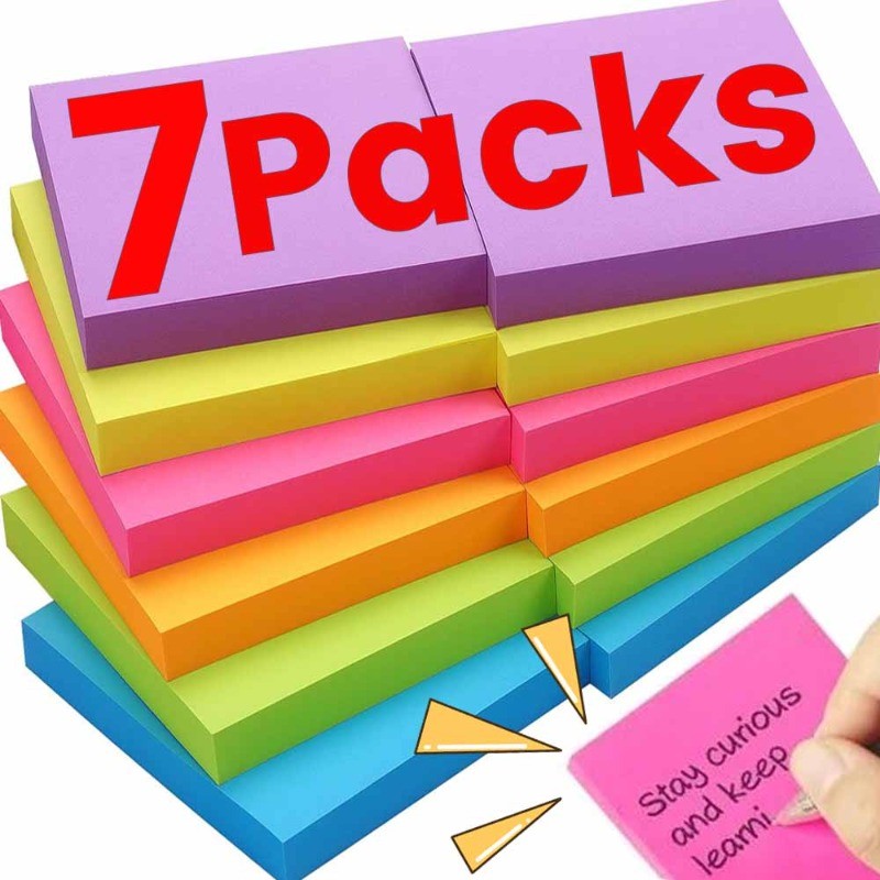 

7/1Packs Transparent Notes Clear Sticky Clear See Through Posted It Note Memo Pads for College Students Planner Office School