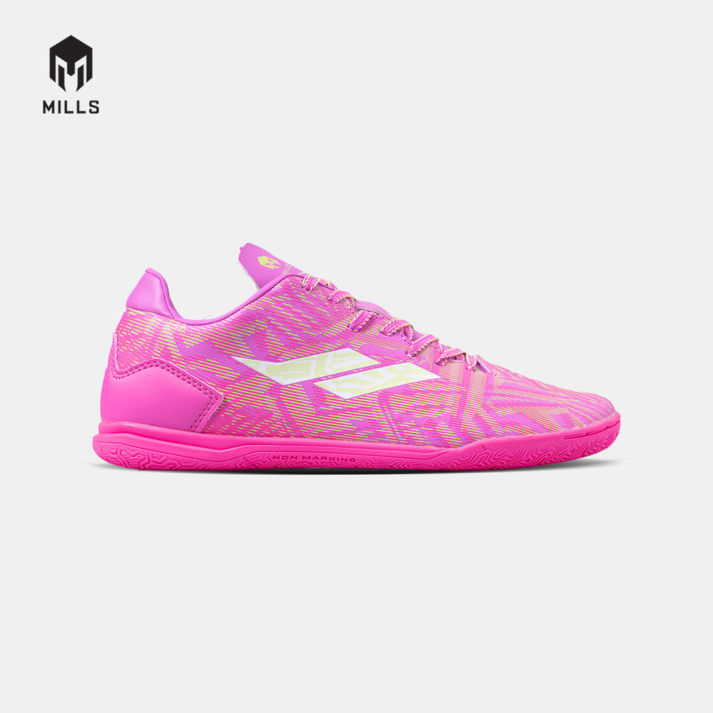 MILLS SEPATU FUTSAL VONIX IN JR MAGENTA/WHITE 9801701