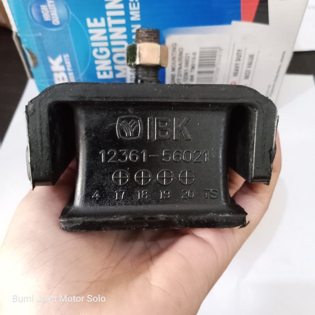 ENGINE MOUNTING DUDUK MESIN ENGINE MOUNTING DYNA RINO 115PS PART NO. TM010-0 12361-56021 MERK IBK