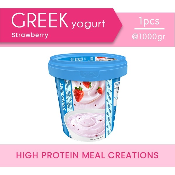 

New Heavenly Blush Greek Yogurt Strawberry 1 Liter [1 x 1L]Premium