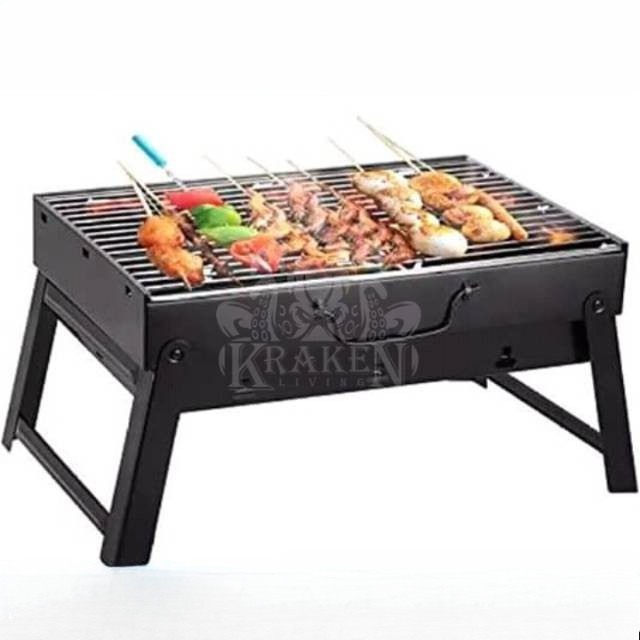 Alat panggang portable lipat serba guna