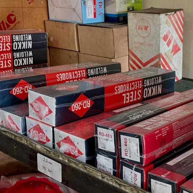 Kawat Las Nikko Steel RD 260 2KG , KAWAT LAS RD 260 2.6 5 KG / KAWAT LAS NIKKO RD 260 3.2 5KG - 2x30