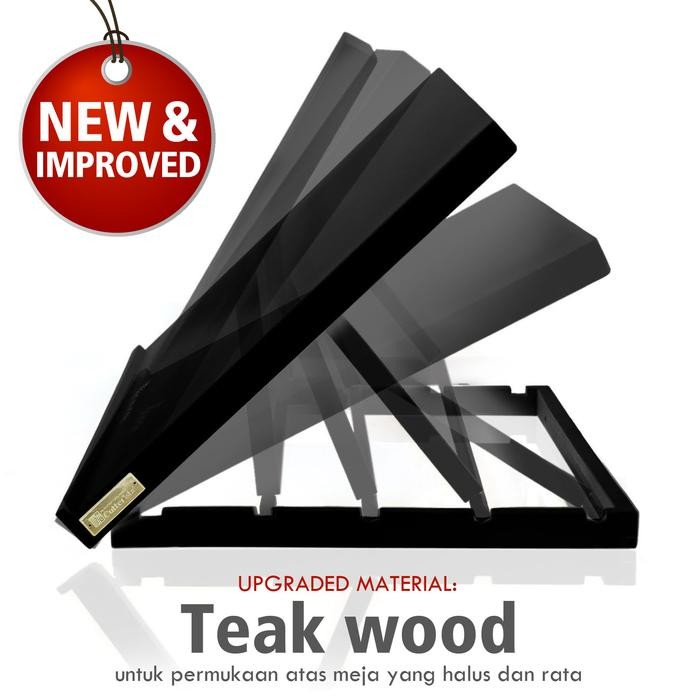 

Meja Gambar Lipat A2 Ergonomic Adjustable Hitam - Hitam