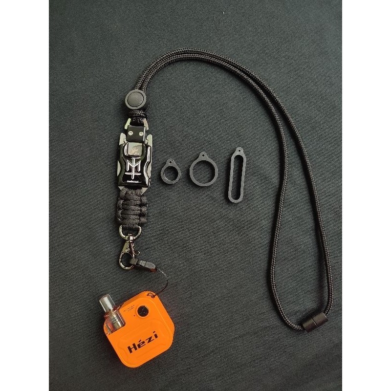 

Lanyard Vods Model Tactical Logo Maternal / Costum | FREE STRAP HP DAN RUBER RINGCO