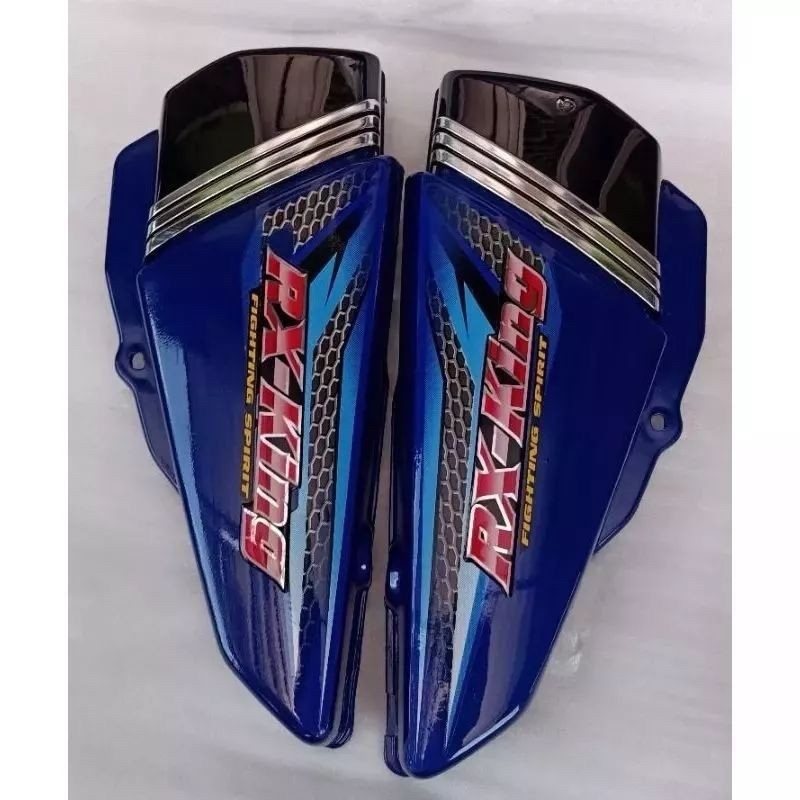 COVER BOK AKI RX KING 2005 WARNA BIRU LIS CROM KUWALITAS NON ORI BAHAN TEBAL terbaik dan terlaris