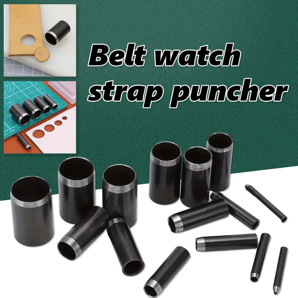 

【1-15mm 】 pelubang kulit sabuk Memenuhi berbagai kebutuhan kerajinan kulit DIY Set pelubang berongga