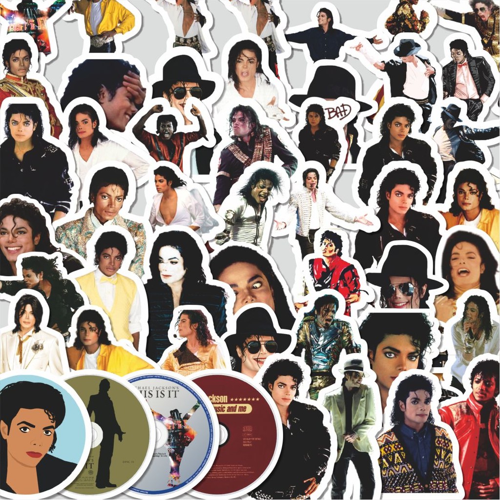 

Stiker Cutting Pack Stiker Michael Jackson Isi 100Pcs Series Aesthetic Lucu Keren Untuk Koper Bahan Vynil