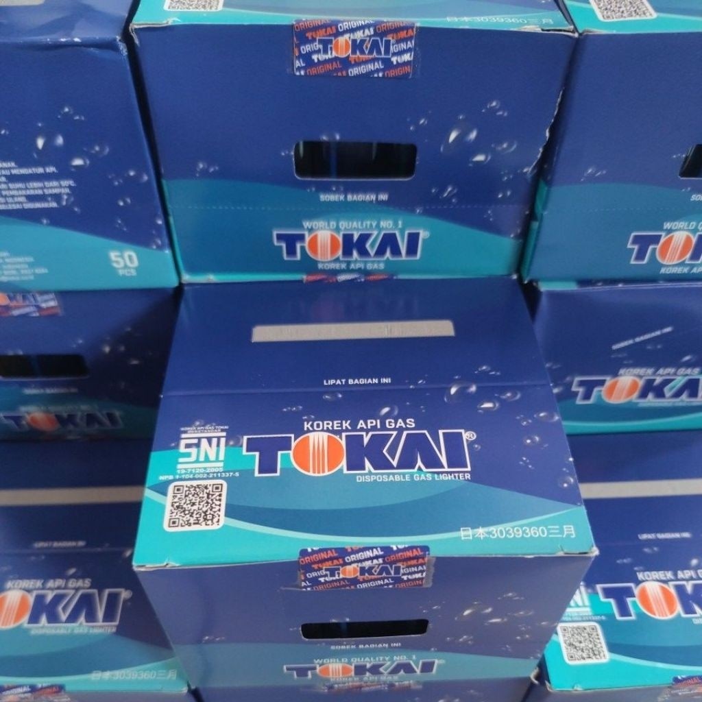 New Korek TOKAI Oval Original/ TOKAI Korek Api Gas/ Tokai Kepala Hitam/ Korek Api Tokai Oval Crek Ha