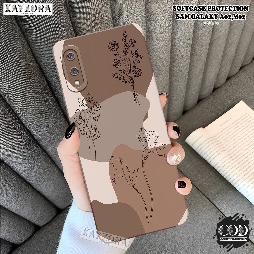 Softcase Hp SAMSUNG GALAXY A02 / M02 Terbaru - KAYZORA - Fashion Case Aesthetic - Case SAMSUNG A02 /