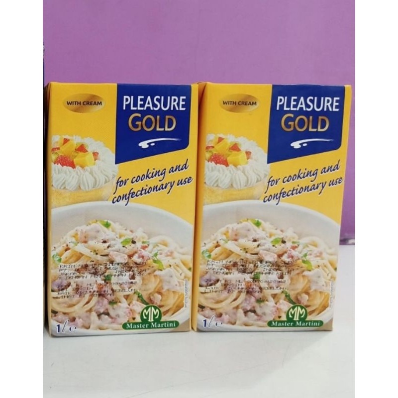 

Pleasure Gold / Cooking Cream 1 Lt / Cream Serbaguna