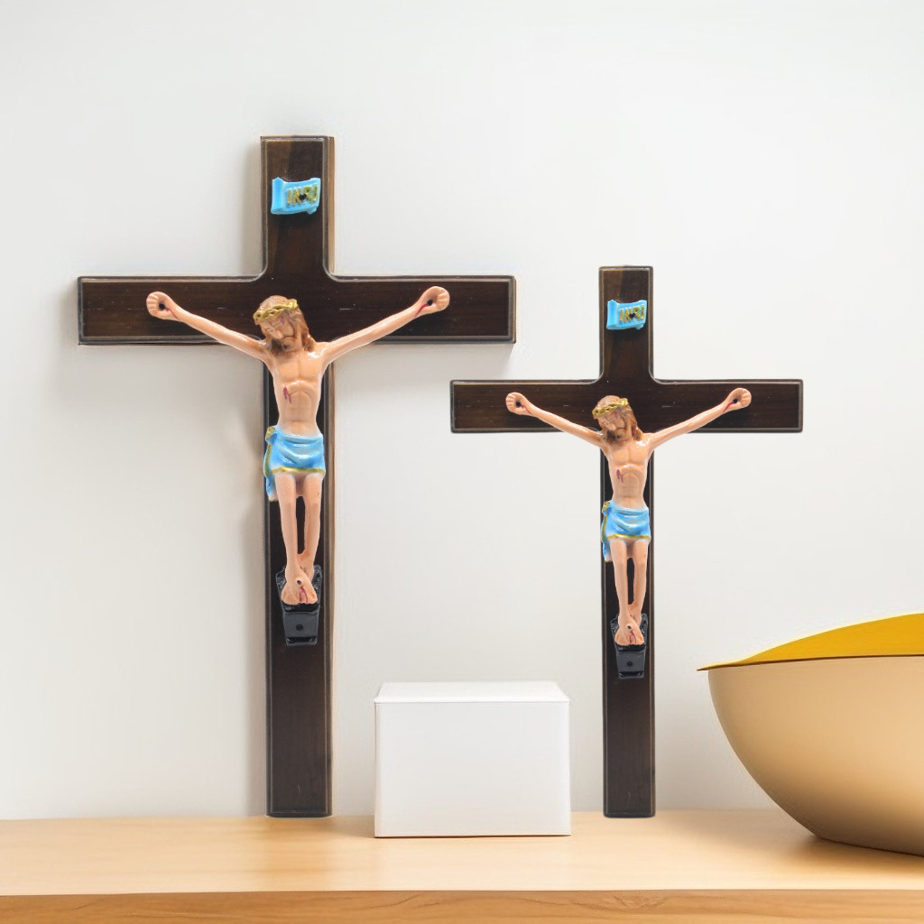 SALIB GANTUNG KATOLIK 30 CM (KARUNIA) / SALIB KATOLIK / SALIB DINDING KATOLIK