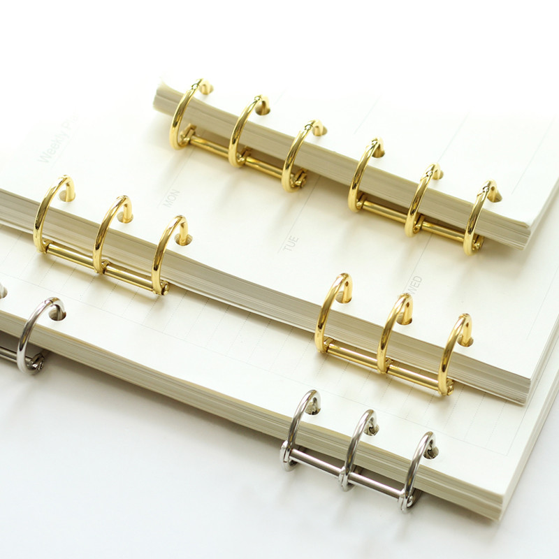 

1pc Metal Loose Leaf Book Binder Rings Album Scrapbook Clips Craft Photo Album Metal Ring Binder Stationery Office Supply