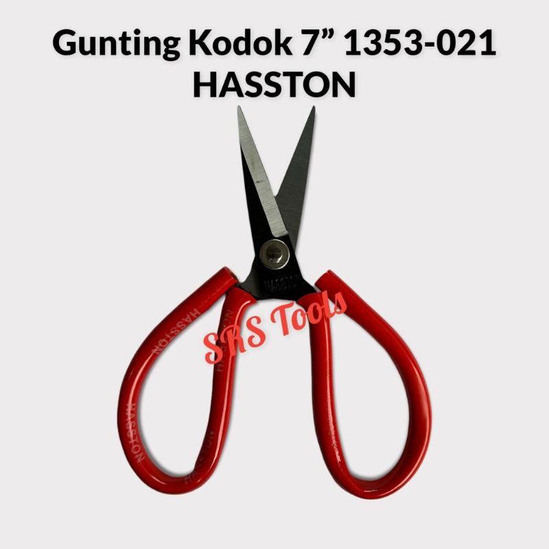

HASSTON 1353-021 Gunting Kodok 7 Inch Gunting Serbaguna 7" Kain Kulit Kertas 7
