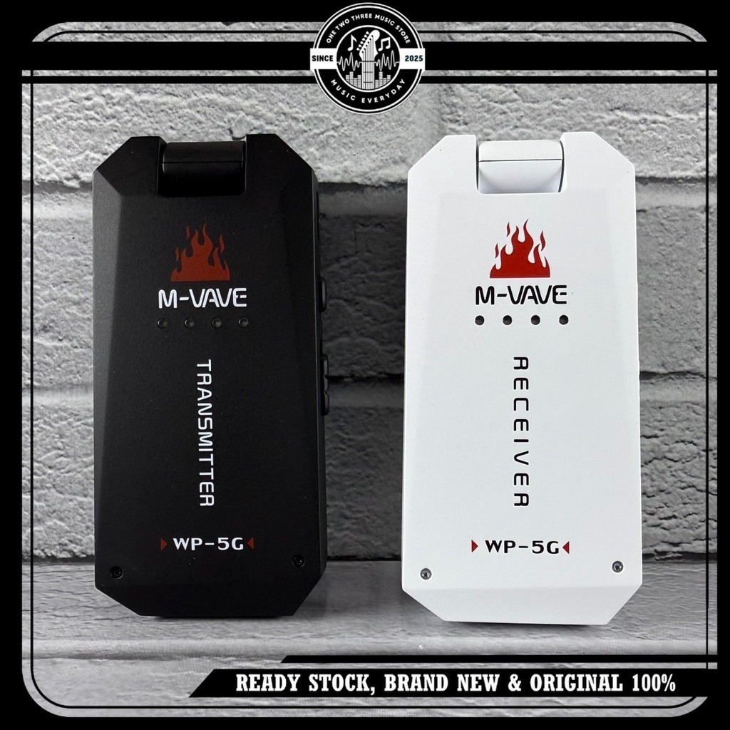 Jack Gitar Wireless 5.8Ghz M-VAVE WP-5G AIRBRIDGE Sound System Guitar / CUVAVE / Muslady