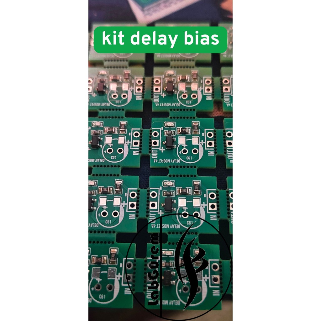 Kit delay Bias 12V Class D 4A
