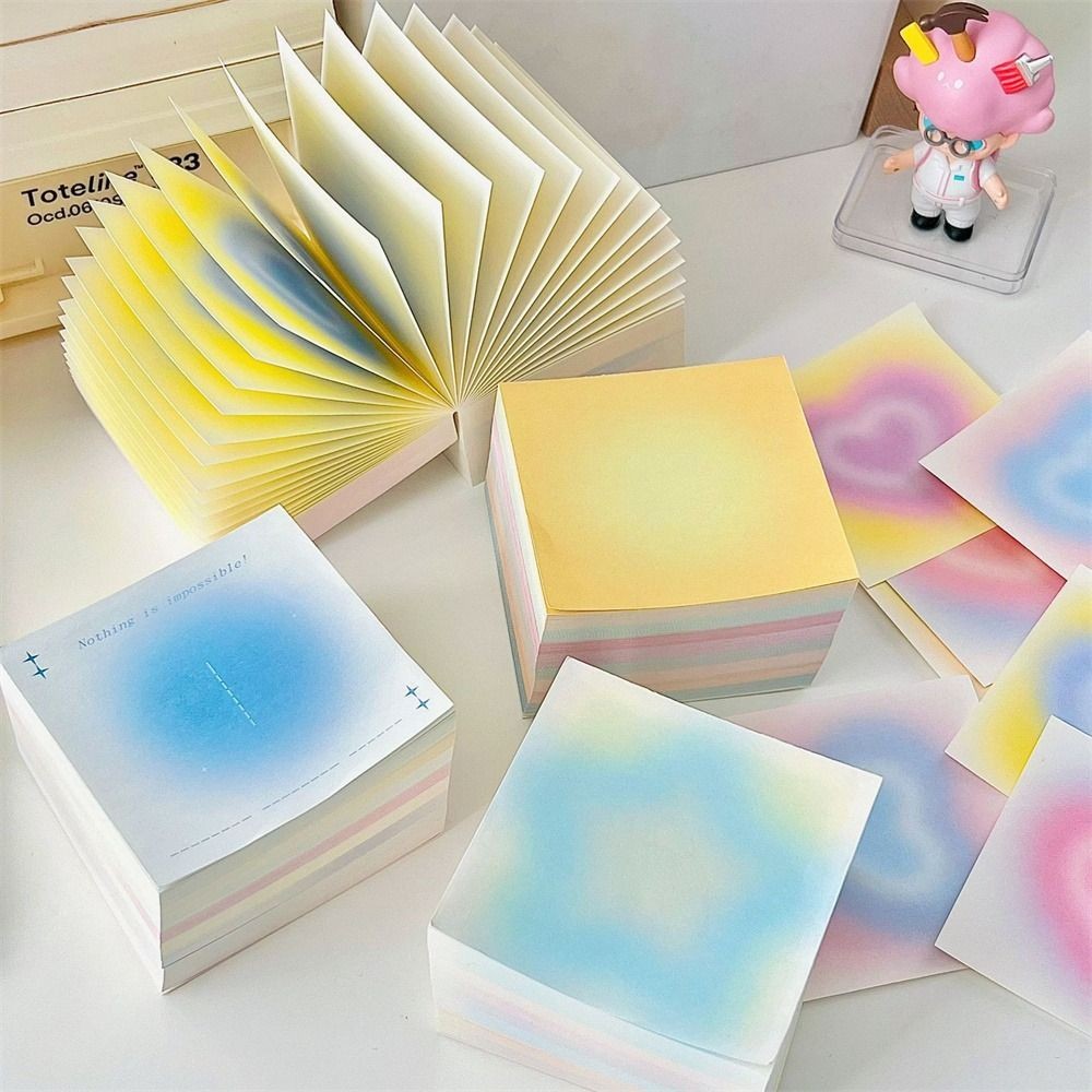

Notepad Large Capacity Memo Pad Hand Account Decorative Message Notes Kawaii Tearable Check List Office Accessories