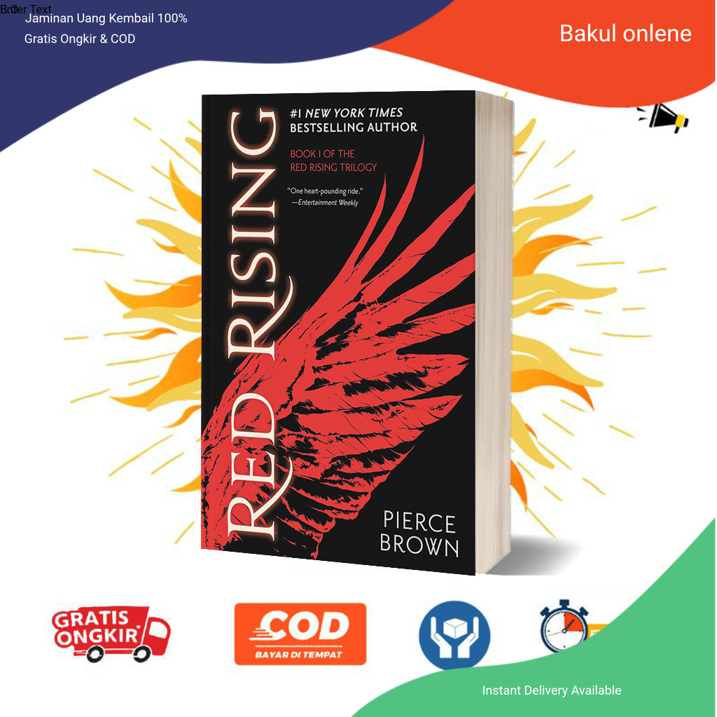 Buku English Red Rising Saga #1 by Pierce Brown (English)