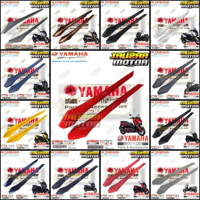 MOLE SIDE COVER DEK BAWAH SAYAP BAWAH XMAX X MAX KANAN KIRI B74-F171L-00 B74-F171M-00 ORIGINAL YAMAH