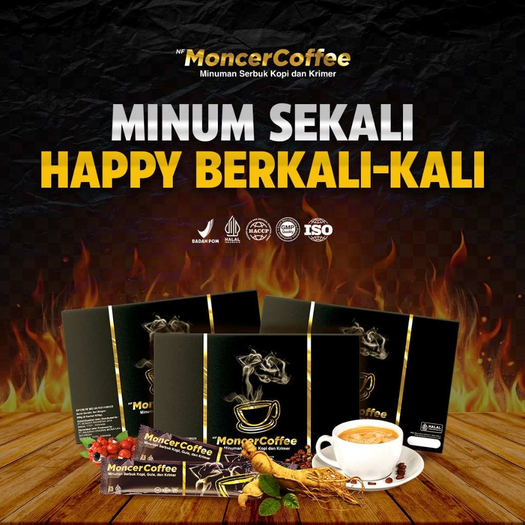 

KOPI HERBAL SUDAH BERSERTIFIKAT BPOM & HALAL MAKIN LAMA MAKIN BERASA