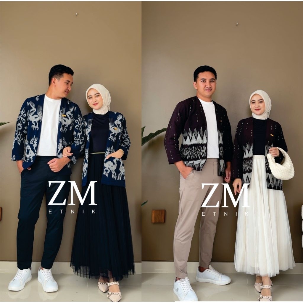 BLAZER TENUN DIAJENG Outer Wanita Muslim Kantor