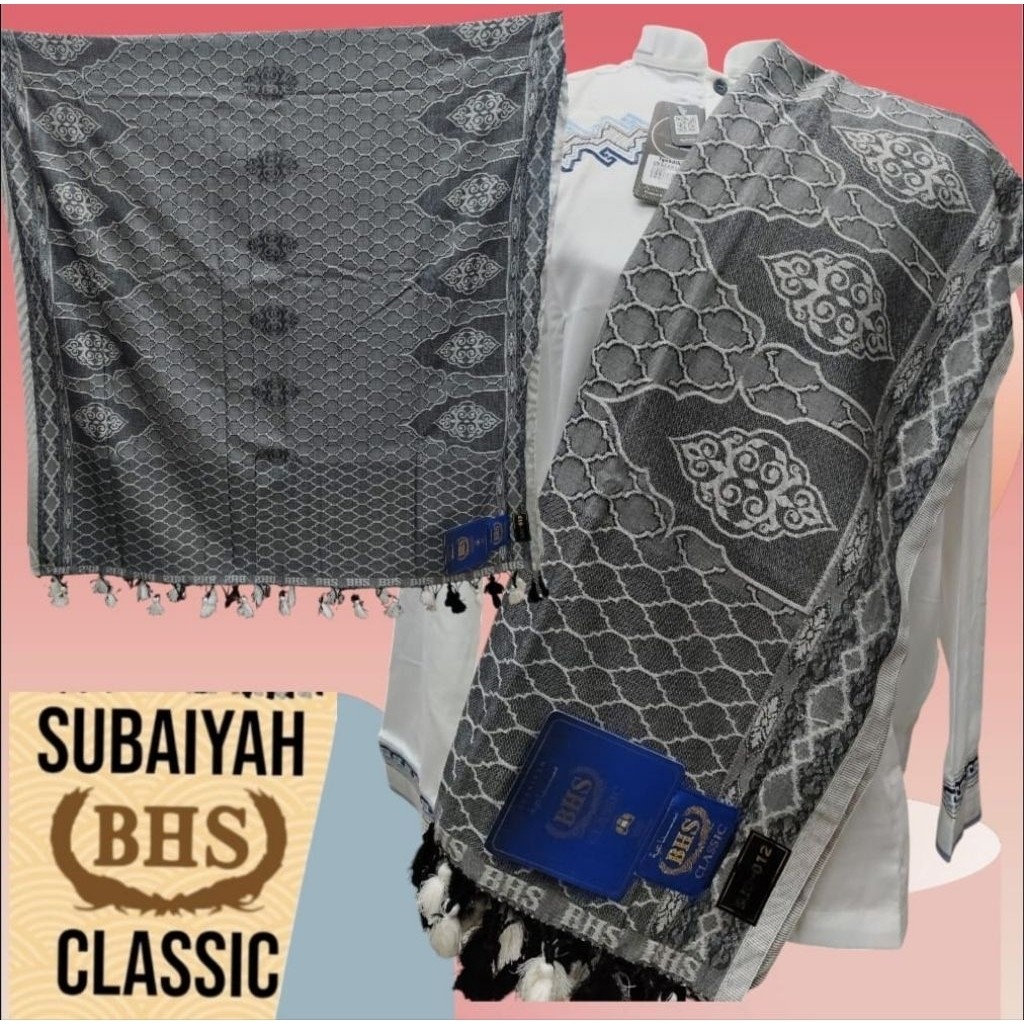 Sorban BHS Jacquard Subaiyah BHS Classic Gold Sorban bhs Classic Original