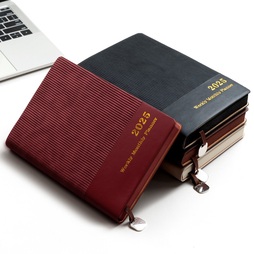 

Buku Planner 2025 A5 - 320 Halaman, Jadwal Mingguan & Bulanan, Organizer Produktivitas