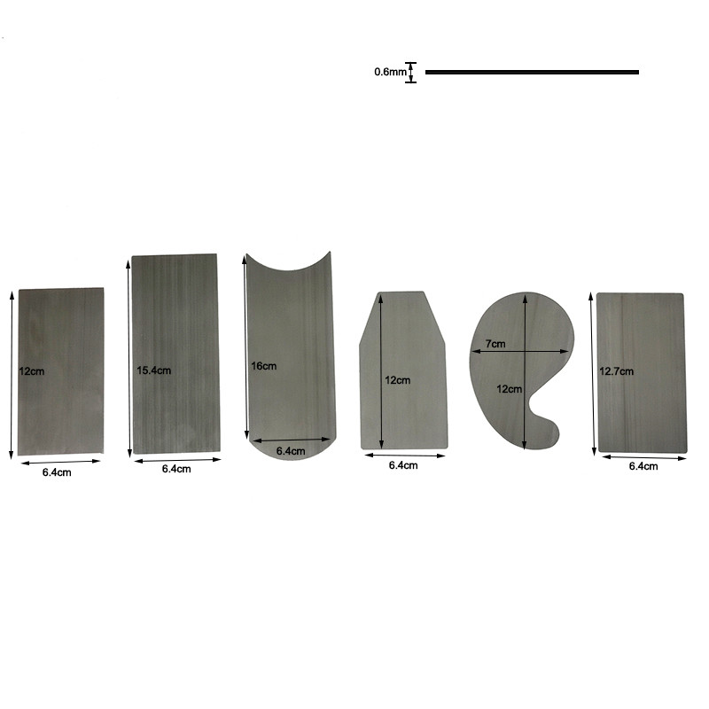 

Woodworking Card Scraper Set Thicken Hardened Cabinet Scraper Card Scraping Rectangle knife Smooth Wood Deburring Carpentry Tool