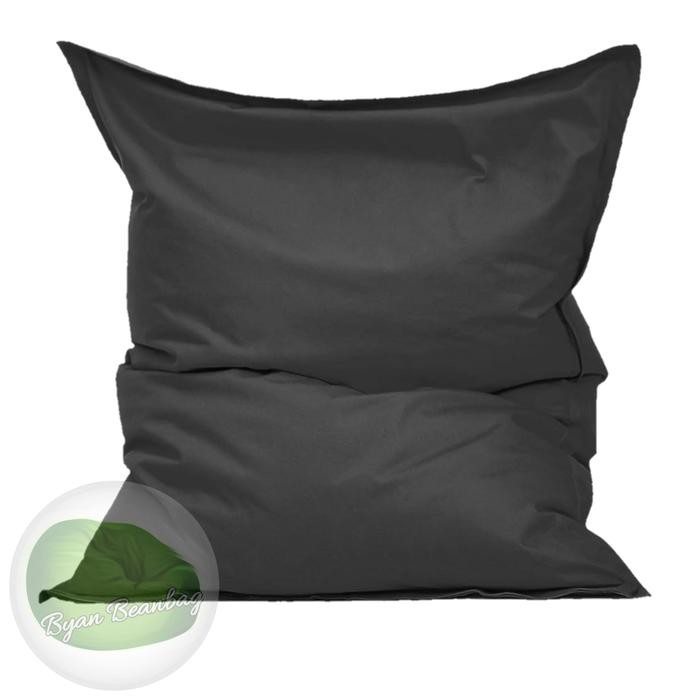 Bean Bag Pool Jumbo / Bean Bag Flat / Waterproof / Size XL 180 x 140 - Hitam