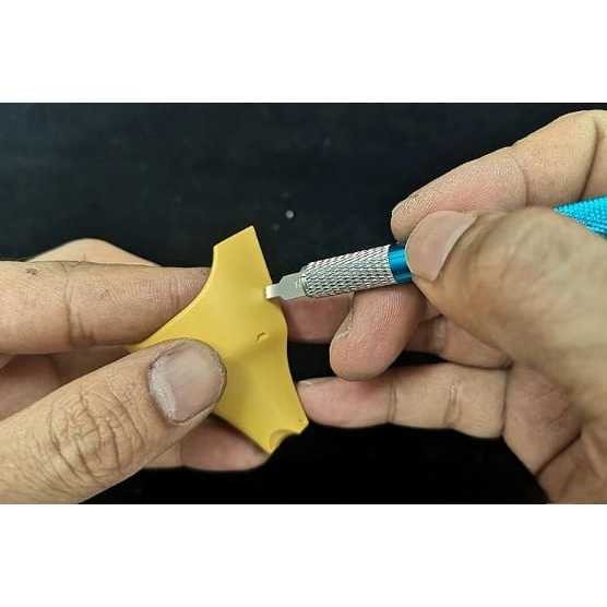 

PROMO !!! HD Pisau Ukir Lubang Datar Flat Bottom Hole Drilling Kit 18 Punch - HD-GJ001